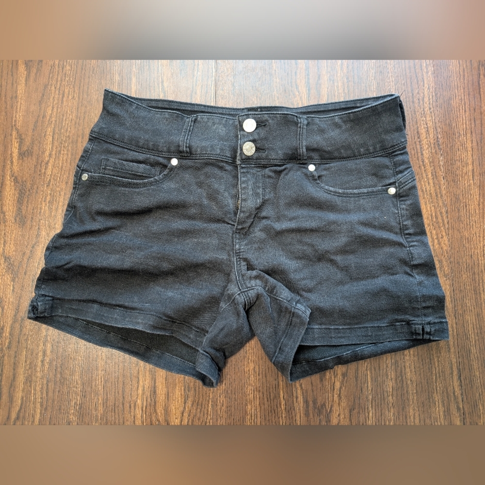 Women's Guess Jeans Black Denim Shorts